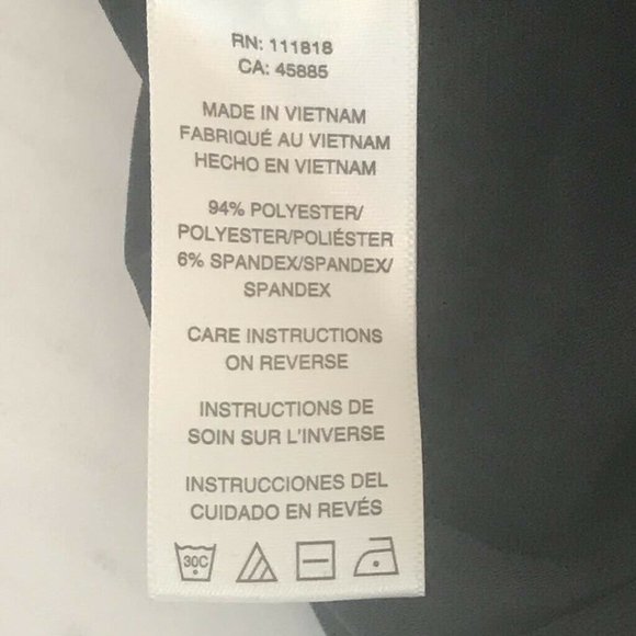 Michael Kors Mini Sheath Dress Black Stretch Sz M - Picture 6 of 7